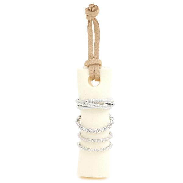 ROPE LINK ASSORTED RING SET