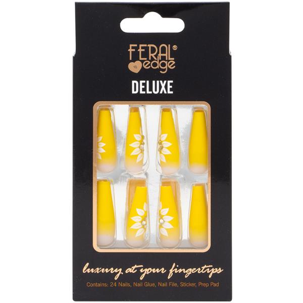 DELUXE SUNFLOWER NAIL DECORATION SET