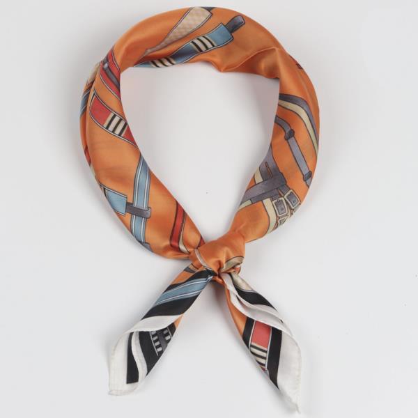 MULTI PATTERN SILKY NECK SCARF