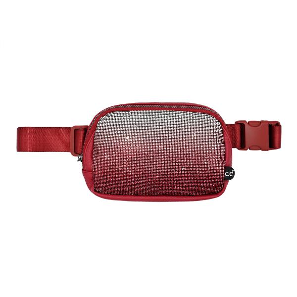 CC OMBRE RHINESTONE FANNY PACK