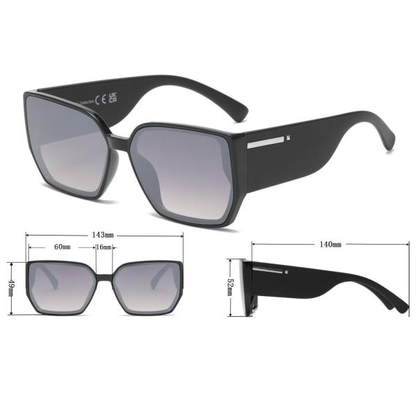 SQUARE BUTTERFLY SUNGLASSES 1DZ