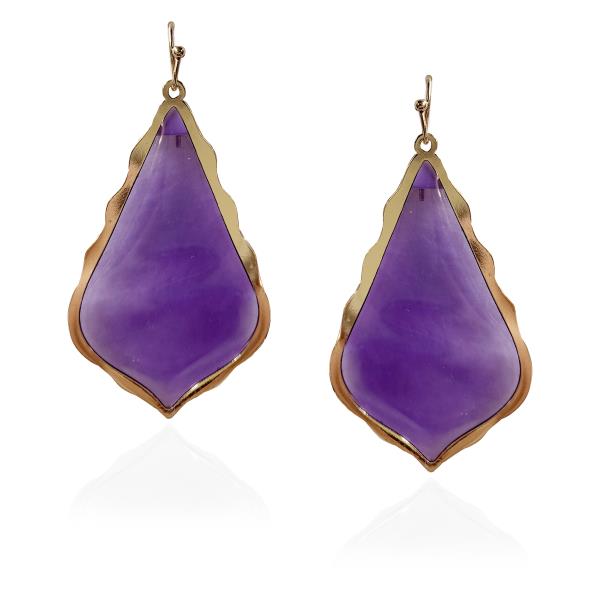 COLOR MOROCCAN DANGLE EARRING