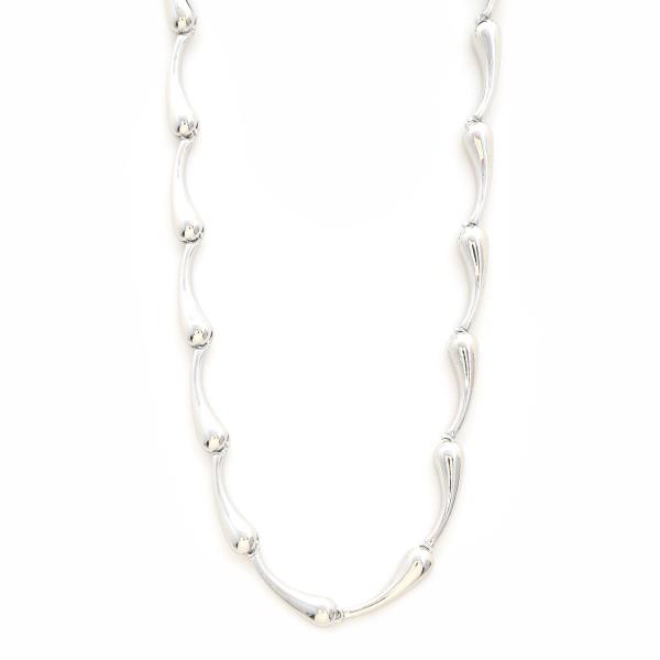 SDJ METAL TEARDROP CHAIN NECKLACE