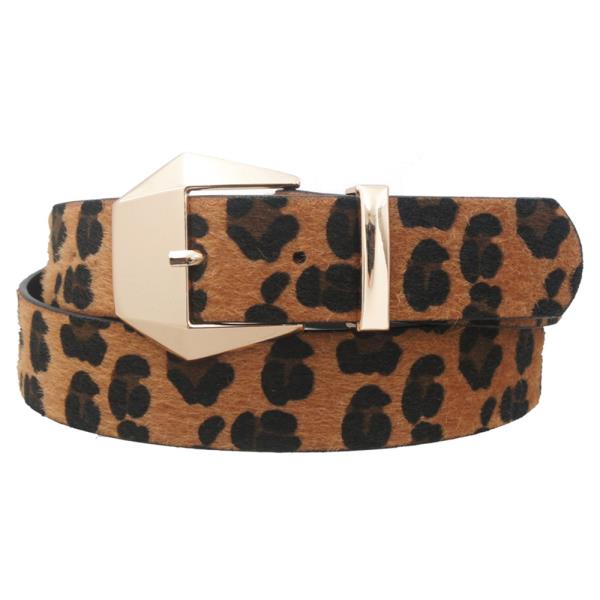 PLUS SIZE GEOMETRIC BUCKLE BELT