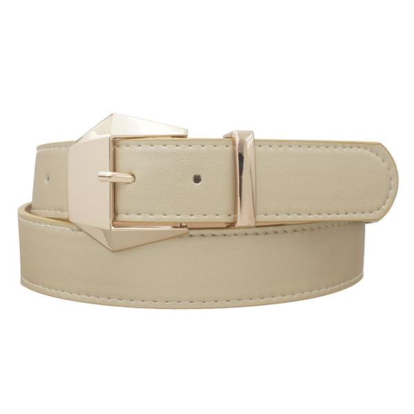 GEOMETRIC BUCKLE BELT