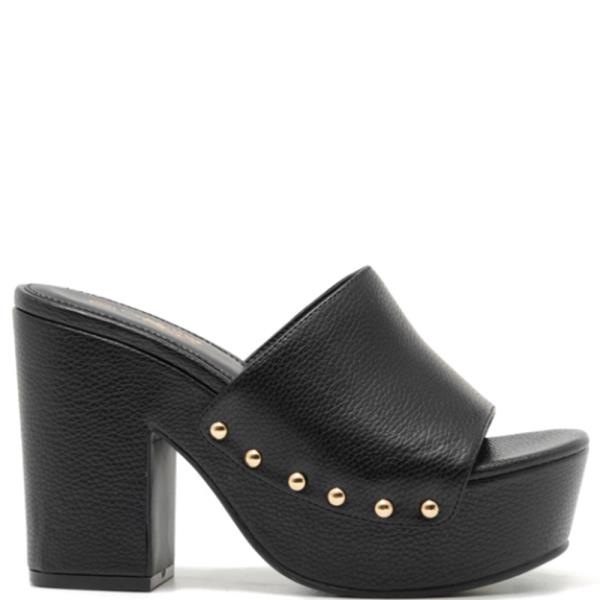 SIDE STUDDED CHUNKY MULE 12 PAIRS