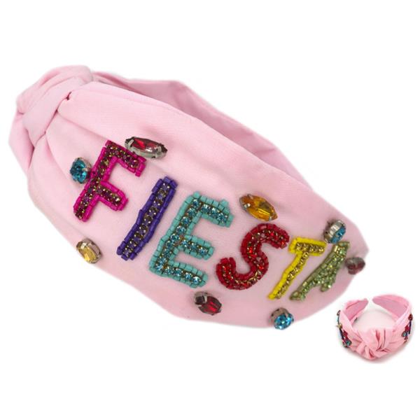 SEED BEAD FIESTA HEADBAND