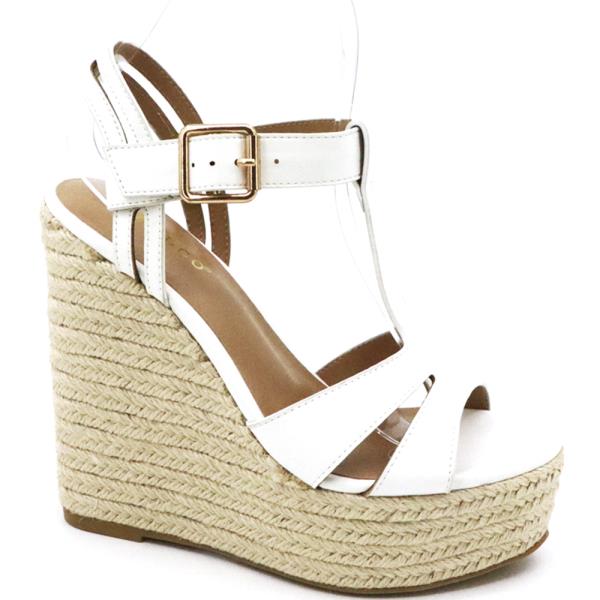 STRAPPY T STRAP WEDGE 12 PAIRS