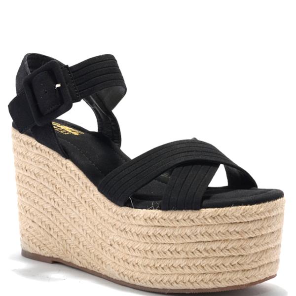 CRISS CROSS ESPADRILLE WEDGE 12 PAIRS