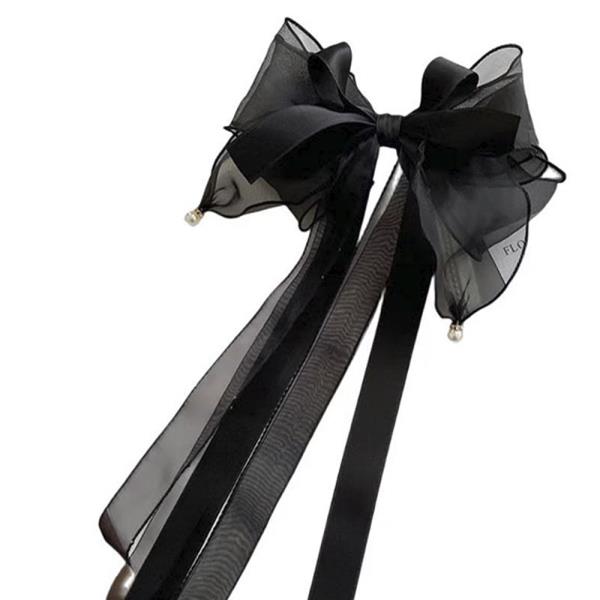 RIBBON HAIR BOW PIN