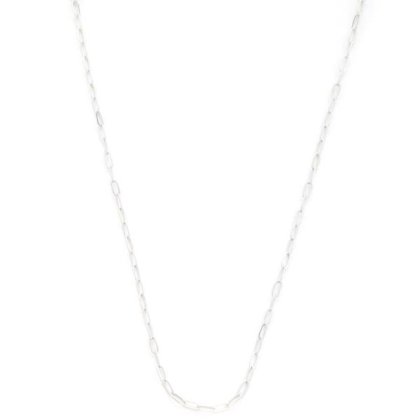 SODAJO OVAL LINK THICKER LAYERED IN 18KT GOLD NECKLACE