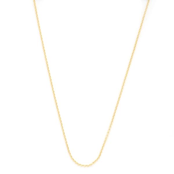 SODAJO DAINTY LINK THICKER LAYERED IN 18KT GOLD NECKLACE