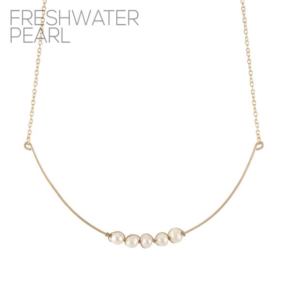 6MM 5 FRESHWATER PEARL NECKLACE