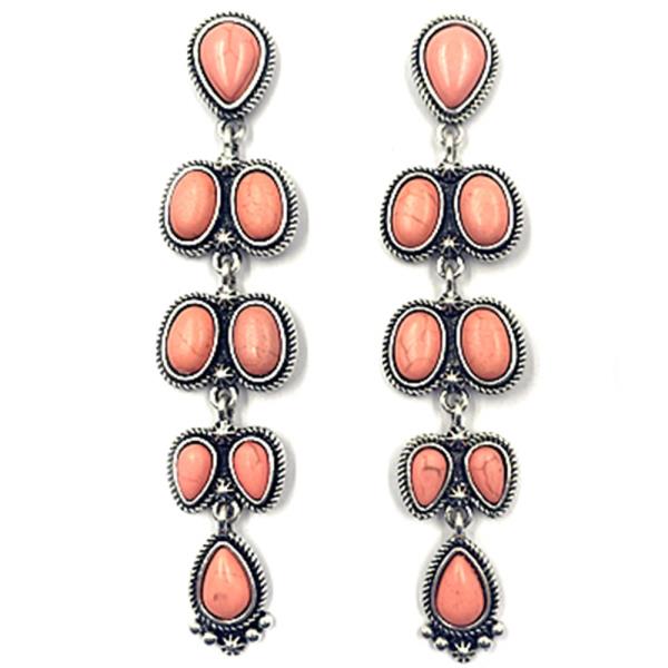 TQ STONE WESTERN STYLE EARRING