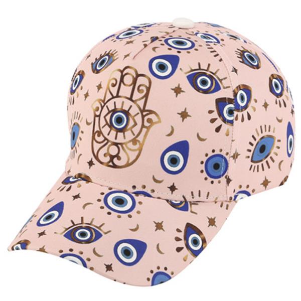 EVIL EYE HAMSA FASHION CAPS