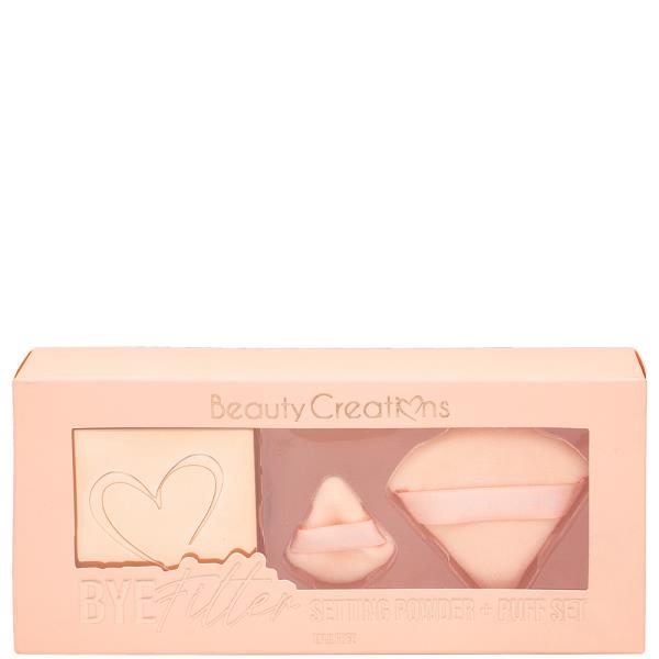 BEAUTY CREATIONS BYE FILTER SETTING POWDER PUFF SET PINK CLOUD