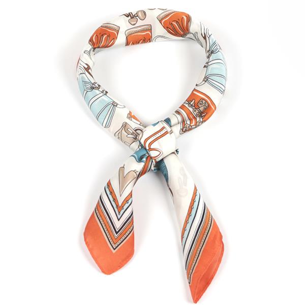 SILKY NECK SCARF