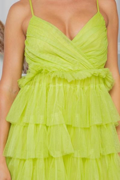 ($31.75/EA X 6 PCS) Dress 0019 Green