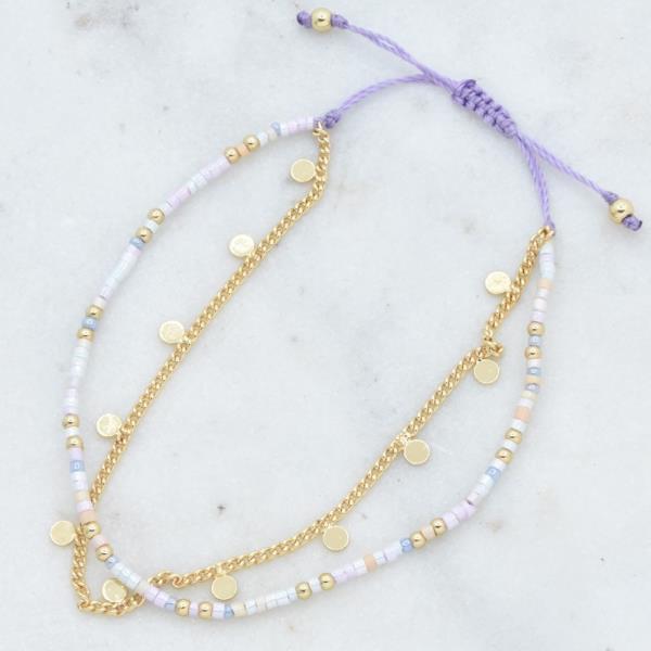 METAL BEAD MIX BRACELET