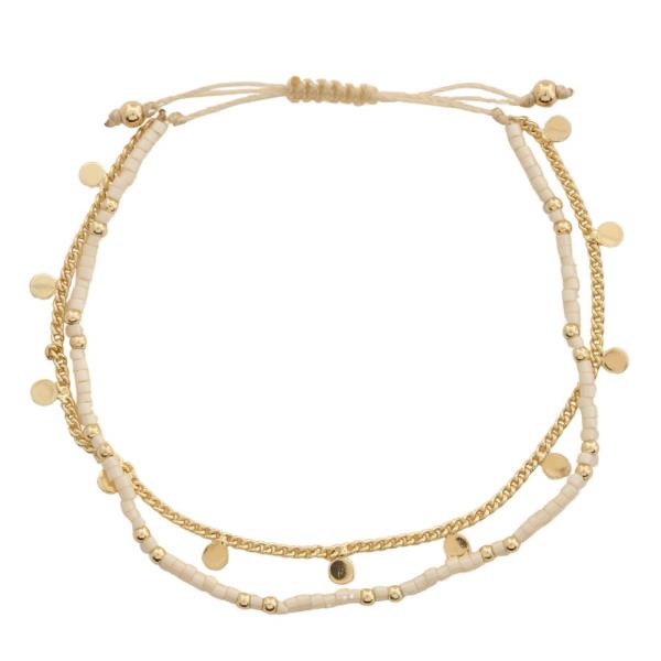 METAL BEAD MIX BRACELET