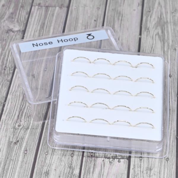 NOSE HOOP RING (20 UNITS) 1 BOX