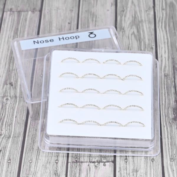 NOSE HOOP RING (20 UNITS) 1 BOX