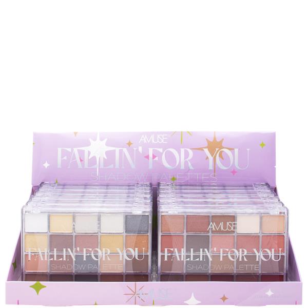 FALLIN FOR YOU SHADOW PALETTES (12 UNITS)