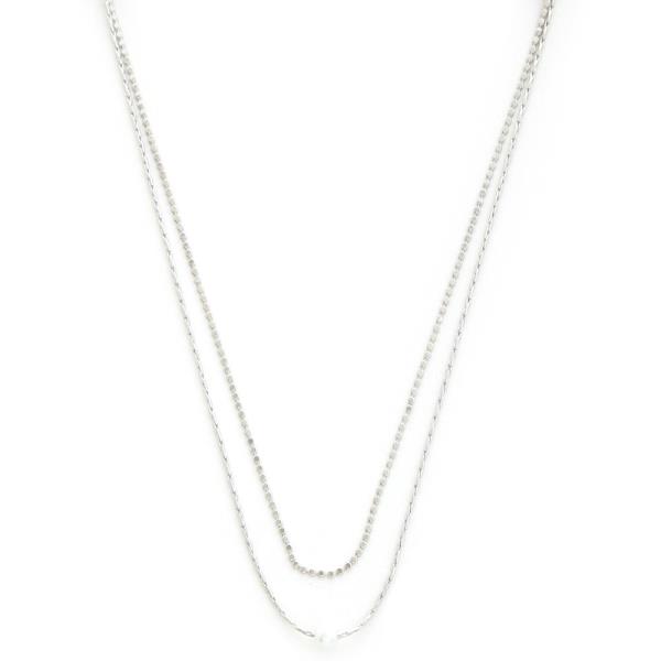 DAINTY LINK LAYERED NECKLACE