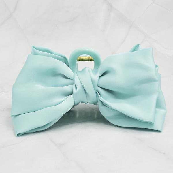 RIBBON HAIR BOW JAW CLIPS