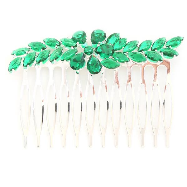 CRYSTAL STONE BRIDAL HAIR COMB