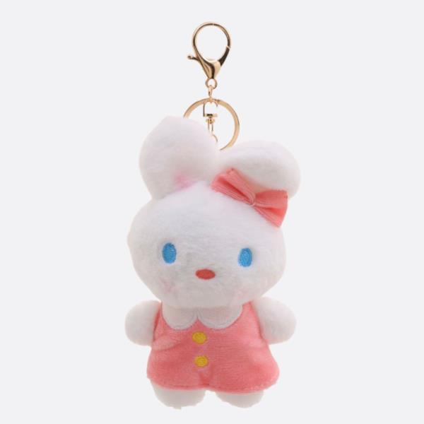 CUTE BUNNY PLUSH KEYCHAIN