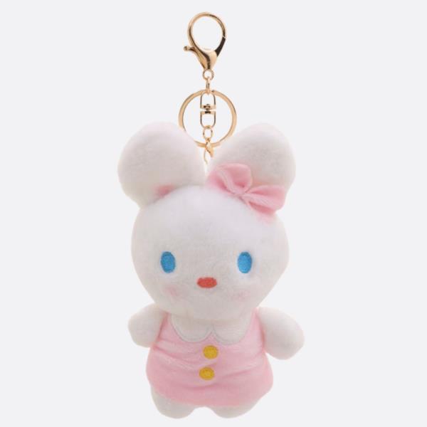 CUTE BUNNY PLUSH KEYCHAIN