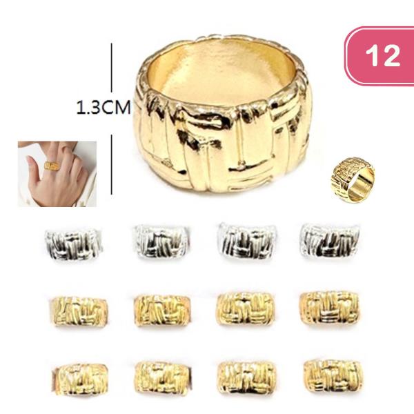 TEXTURED RING (12 UNITS)