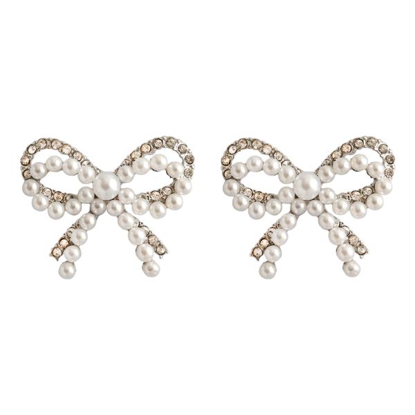 DOUBLE BOW POST EARRING