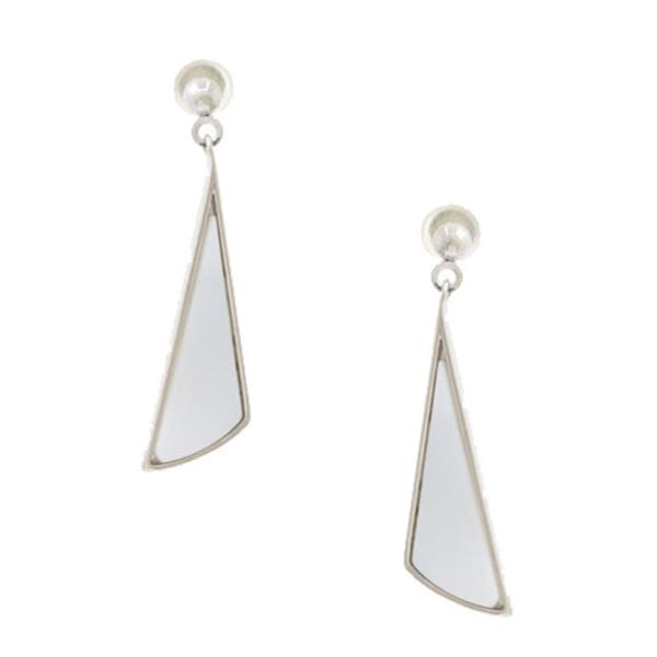 MOTHER OF PEARL DANGLE EARRING
