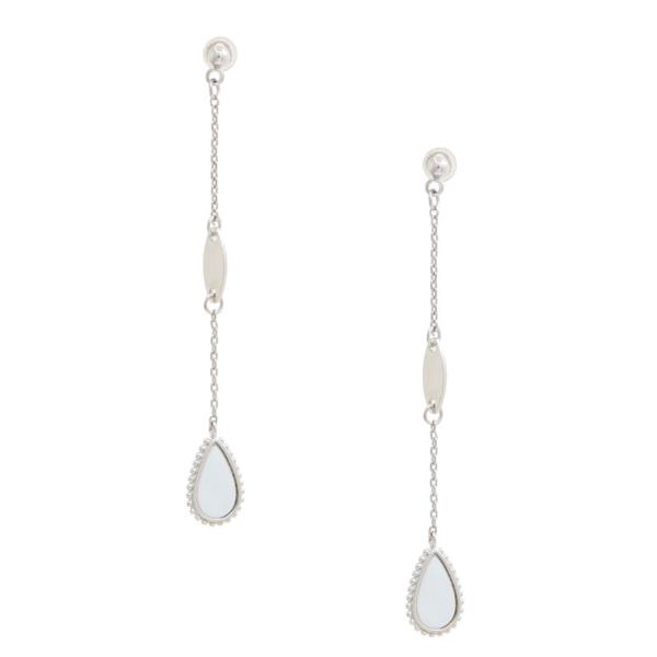 MOTHER OF PEARL TEARDROP DANGLE EARRING