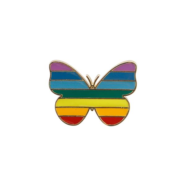RAINBOW BUTTERFLY PIN