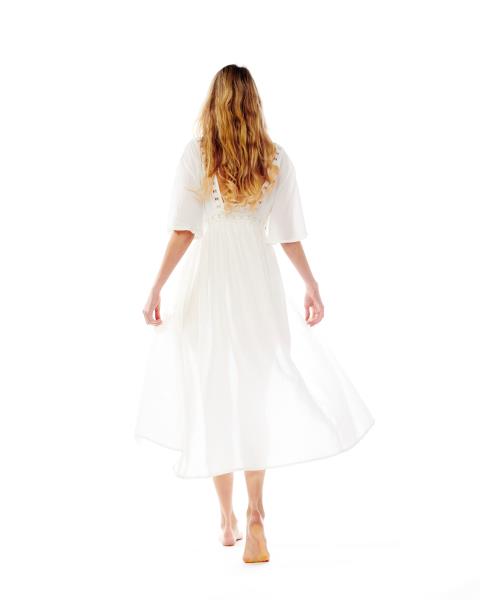 COVER UP DRESS WITH LACE