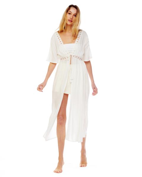 COVER UP DRESS WITH LACE