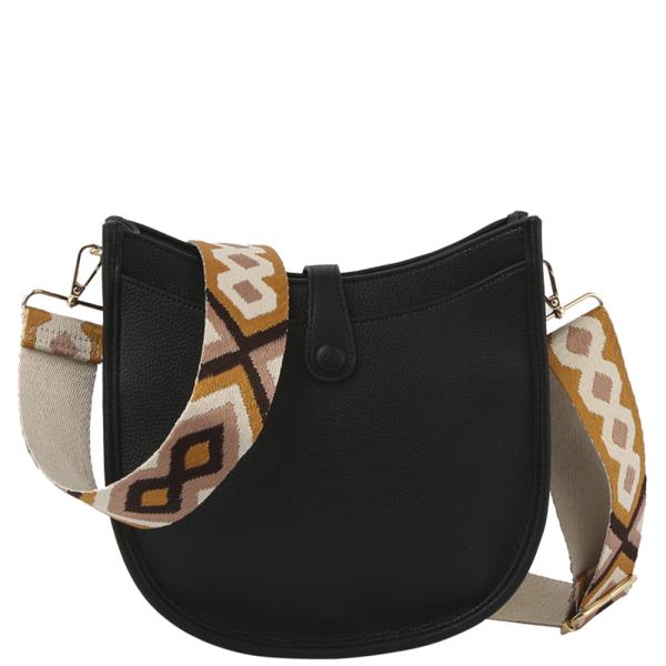 (PRE-ORDER / ONLINE ONLY) Smooth Curve Crossbody Bag W Guitar Strap