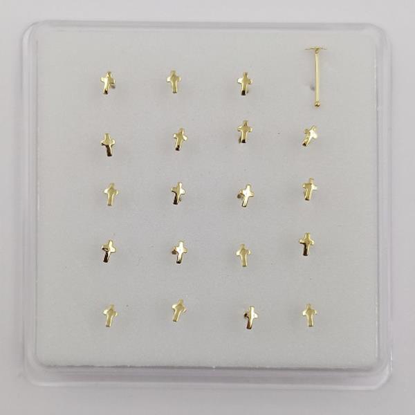 CROSS STERLING SILVER NOSE STUD SET