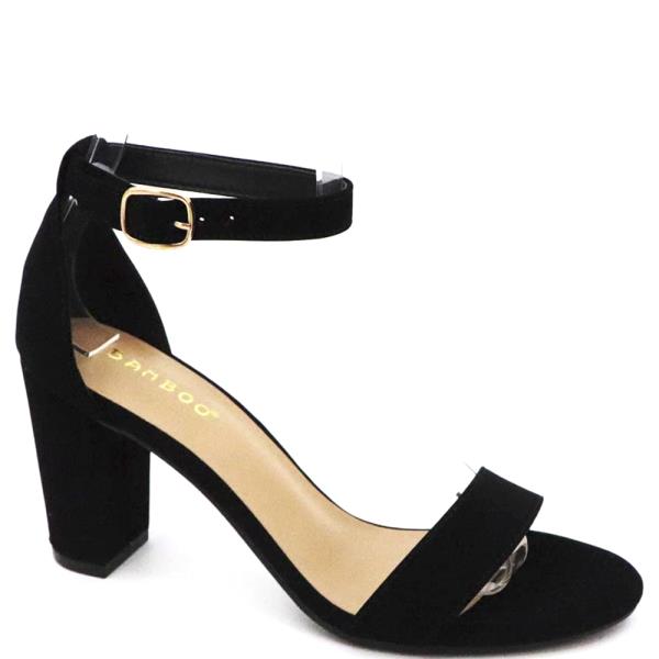 PLAIN ANKLE STRAP HEEL 12 PAIRS