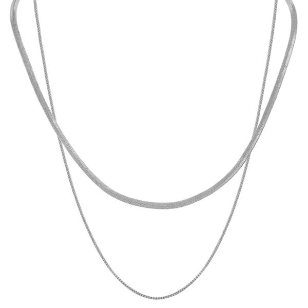 2 LAYERED SNAKE CHAIN SNK