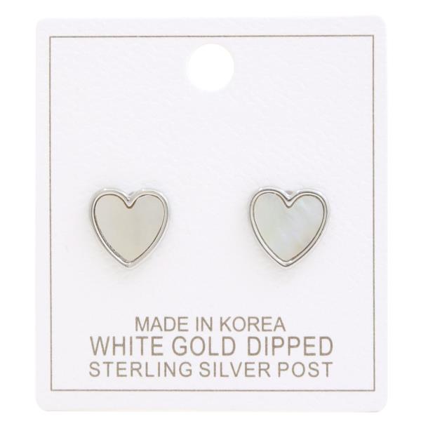 HEART GOLD DIPPED EARRING