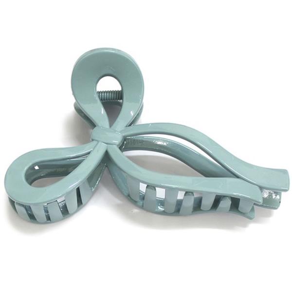 ACRYLIC BOW HAIR CLIP
