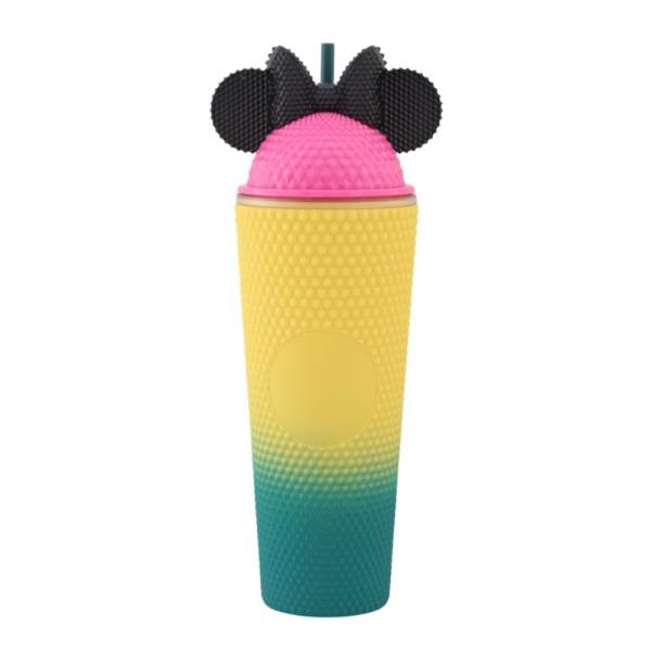 CUTE EAR TUMBLER WITH STRAW