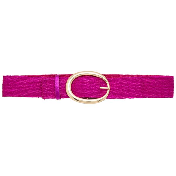 OVAL DESIGN BUCKLE BELT