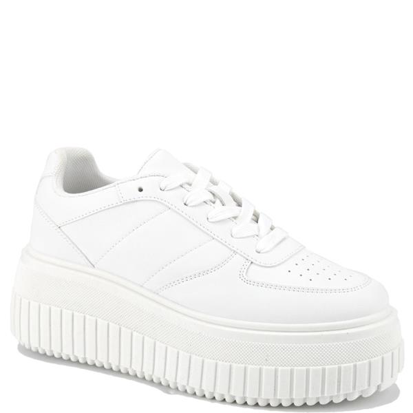 PLAIN LACED SNEAKERS 12 PAIRS