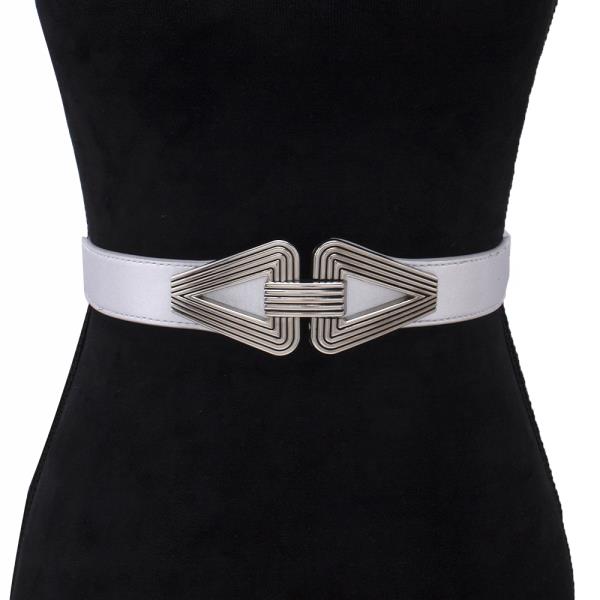 TRIANGLE BUCKLE ELASTIC BELT