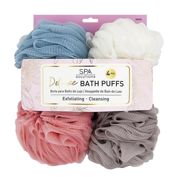 4 PCS DELUXE PUFFS MIXED ASST SET